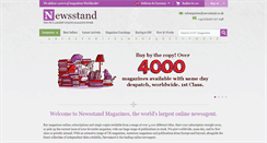 Desktop Screenshot of newsstand.co.uk